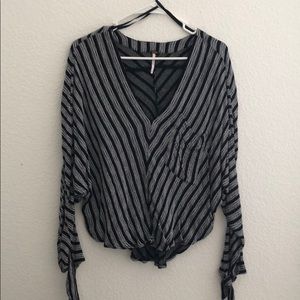 Free People Stripe Top